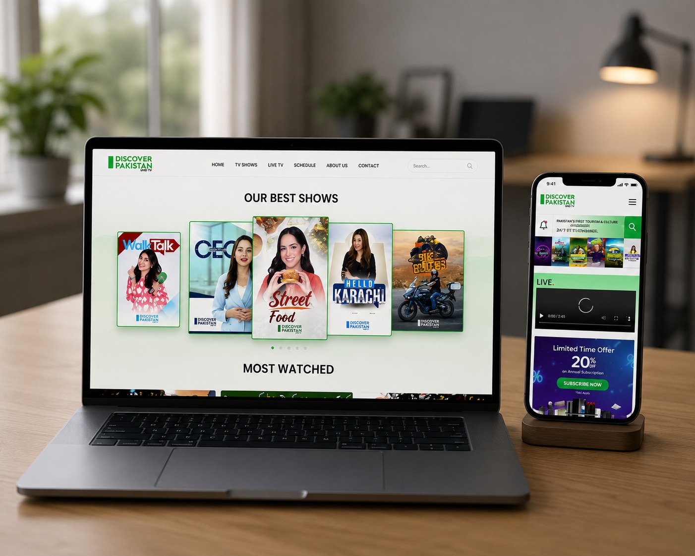 Discover Pakistan HD TV | Media by Involiq