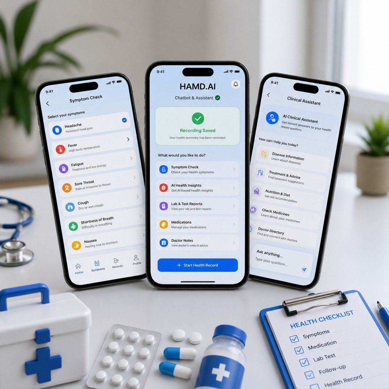 HAMD.AI | Mobile App by Involiq